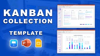 How to manage projects with Kanban quotKanban boardquot template for PowerPoint [upl. by Harcourt]