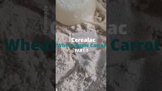 Homemade Cerealac Wheat Apple Carrot Recipe Part  1cerelacrecipe cerelac homemade infantfood [upl. by Lagas]