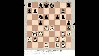 Patricia 31 vs Stockfish 240820  Benko Lasker Special Opening chess [upl. by Belding]