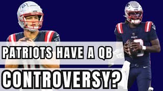 Do the New England Patriots have a QB controversy [upl. by Rukna]