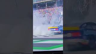 Joey Logano Does Burnouts At Atlanta nascar [upl. by Tingey954]