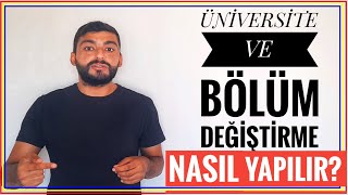 BÃ–LÃœM YA DA ÃœNÄ°VERSÄ°TE NASIL DEÄÄ°ÅTÄ°RÄ°LÄ°R YATAY GEÃ‡Ä°Å NASIL YAPILIRMYP Ä°LE amp ORTALAMA Ä°LE GEÃ‡Ä°Å [upl. by Beverly]