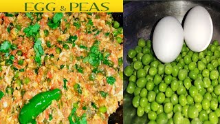 Eggs Matar New Incredible Recipe  Eggs peas Breakfast  مٹر اور انڈے کی یہ ریسیپی ہر روز بناو [upl. by Aneet]