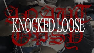 Knocked Loose quotCounting Wormsquot drum cover [upl. by Aidile721]