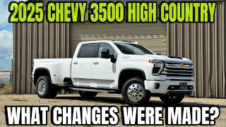 2025 Chevy Silverado 3500 High Country Are These Changes Justified [upl. by Itnahs219]