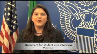 Student Visa FAQ  Documents for Student Visas Interview [upl. by Alina]