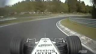 2007 F1 on Nurburgring Nordschleife  Nick Heidfeld Full lap [upl. by Reisfield]