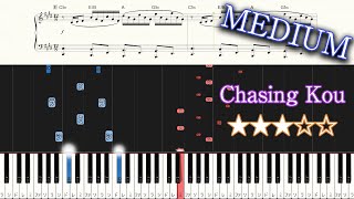 Drowning Love（Oboreru Knife）OST  Chasing Kou  Medium Piano Tutorial  Sheets【Piano Arrangement】 [upl. by Herriott993]