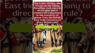 The Sepoy Rebellion of 1857 Indias Fight for Independence 💥 history historytrivia [upl. by Valdis609]