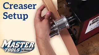 Setting Up and Creasing Leather with the Master Tools Creaser Embosser [upl. by Avram649]