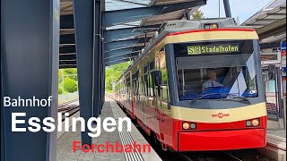 Bahnhof Esslingen  Forchbahn  Mitfahrt  Zürich [upl. by Alimaj]