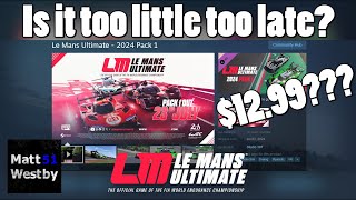 Is it too little too late  Le Mans Ultimate Season Pass Announcement [upl. by Eiramlatsyrc]