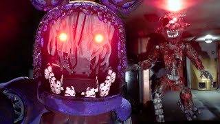 CHASED BY THE ANIMATRONICS IN AN ABANDONED FAZBEAR LOCATION FNAF Project Lockdown [upl. by Frederick]