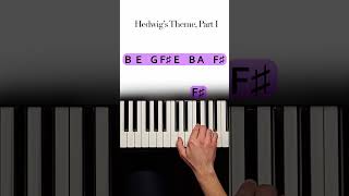 Hedwigs Theme on Piano Learn to Play Like a Wizard 🤓 🎹 Part 1 [upl. by Inus]