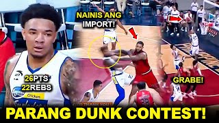 Ginawang SLAMDUNK Contest ni TYLER BEY  NAINIS ang Import  Undefeated [upl. by Christalle]