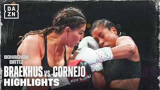 FIGHT HIGHLIGHTS  Cecilia Brækhus vs Maricela Cornejo [upl. by Gerhard]