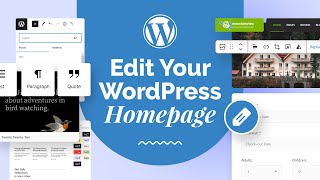 How to Change WordPress Homepage [upl. by Nilek]