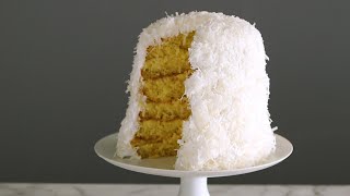 How to Make Coconut Layer Cake  Frosted [upl. by Mario875]