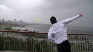 Worlds Longest Frisbee Throw  Brodie Smith [upl. by Leaffar]