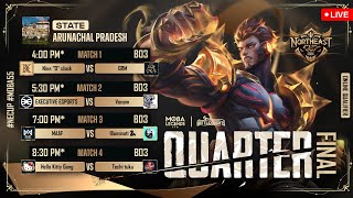 Arunachal Pradesh Quater amp Semi Finals LIVE🔥  Giveaway on Stream  North East Cup shortslive [upl. by Eetsirk]