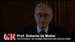 Intervento del prof Roberto de Mattei al convegno quotI segni della vitaquot parte 1 [upl. by Thorncombe]