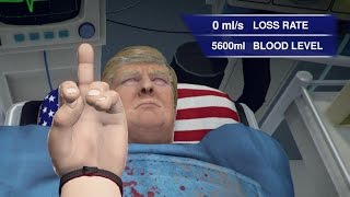 Surgeon Simulator  Inside Donald Trump GT 740m [upl. by Acinorahs]