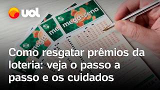 MegaSena Demora para receber o dinheiro A lotérica avisa Tem imposto Veja como resgatar prêmio [upl. by Chouest]