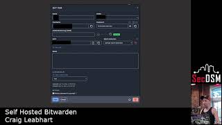 Self Hosted Bitwarden [upl. by Meelas]