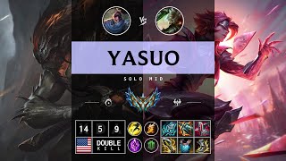 Yasuo Mid vs Riven  NA Challenger Patch 1412 [upl. by Mellisa]