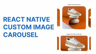 React Native Custom Image Carousel using Reanimated 2 and ScrollView From Scratch [upl. by Leina]
