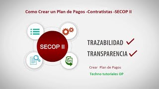 Crear plan de Pagos SECOP II [upl. by Ahsitniuq]