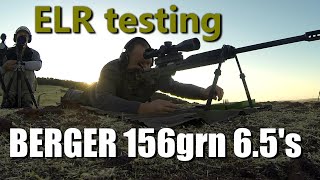 Our first ELR testing with the 156grn 65 Berger [upl. by Taro]