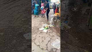 Water bucket 🪣 prank 🤣🤣publiceprank shortvideo viralvideo youtubeshorts youtubevideos funny [upl. by Harvey]