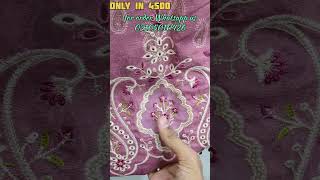 Riwayat embroidery khaddar only in 4500 [upl. by Ainoyek425]