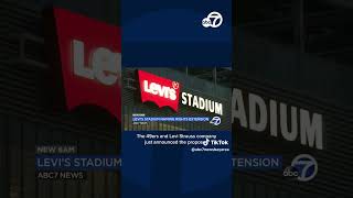 49ers Levis agree to 10year 170M stadium naming rights extension [upl. by Nylyaj]