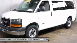 2013 GMC Savana Passenger LT LJLG3399 [upl. by Ahsataj]