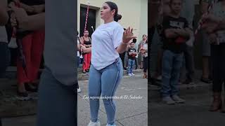 💃 Cachiporrista 🎵baile palillonas musicband dance belleza bastoneras batonistas elsalvador [upl. by Adrial]