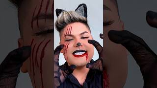 🎃Maquillaje para Halloween de Felina🦁🐅🐯9 HalloweenMakeup maquillajeparahalloween [upl. by Hoover135]