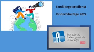 03112024  FamilienGottesdienst zum Abschluss der Kinderbibeltage [upl. by Trude]