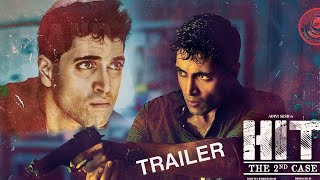 HIT The Second Case  Official Hindi Movie Dubbed Trailer 2022  Adivi Sesh  Meenakshi  Tanikella [upl. by Onahpets]