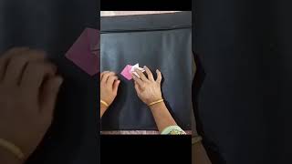 How to Make Origami Paper Animal Faces Morgina Paper crafts amp artsshortyoutube shortsfeed diy [upl. by Nowyt]