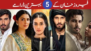 Feroz Khan Best Dramas of all time  Top 5 Feroz Khan Dramas [upl. by Eiramyma]