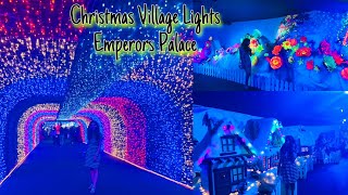 Cristmas Village Lights  Emperors Palace Johannesburg  South Africa christmas christmaslights [upl. by Hanford]