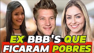 10 GANHADORES DO BBB QUE PERDERAM TUDO E ACABARAM POBRES 😱 [upl. by Alrad419]