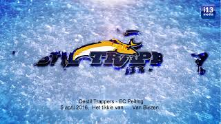 Ijshockey Vechtpartijen Het tikkie van Van biezen DESTIL Trappers  EC Peiting [upl. by Carie]