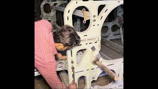 Incredible Manufacturing Process of Towel Loom [upl. by Islaen289]