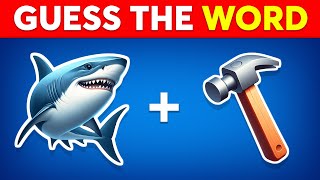 Guess The WORD by Emojis 🤔 Emoji Quiz 2024  Quiz Dino [upl. by Ahsratal]