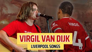 Virgil van Dijk song in FULL  Jamie Webster at BOSS Night [upl. by Cherey984]