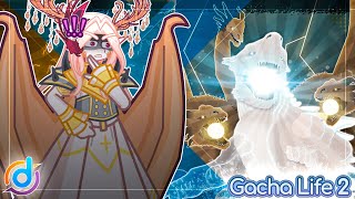 Kaiju Girls React to Shimo VS King Ghidorah  🇲🇽🇺🇲🇧🇷  Gacha Life 2 [upl. by Akeemaj]