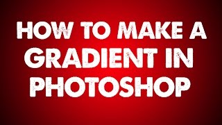 Photoshop Gradient  How to Make a Color Gradient Background [upl. by Auqinahs]